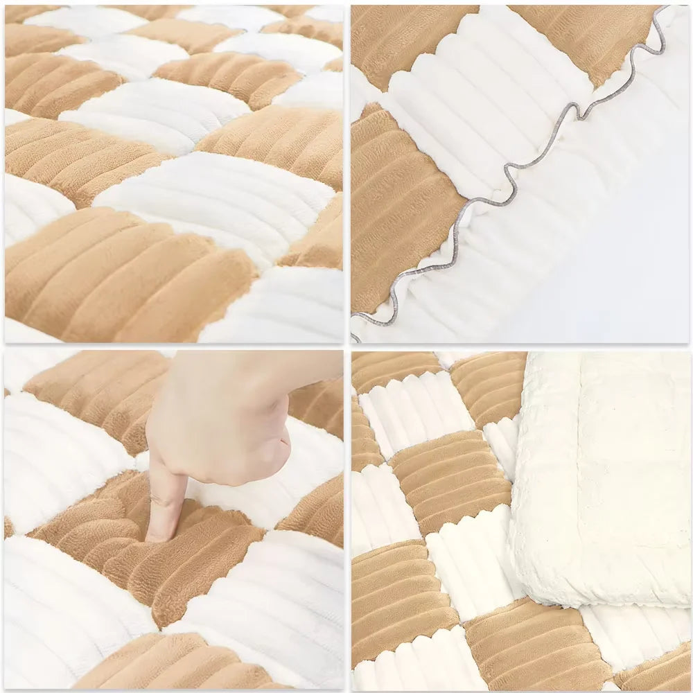 Premium Warm Pet Bed Mat For Car Seat Cover Fleece