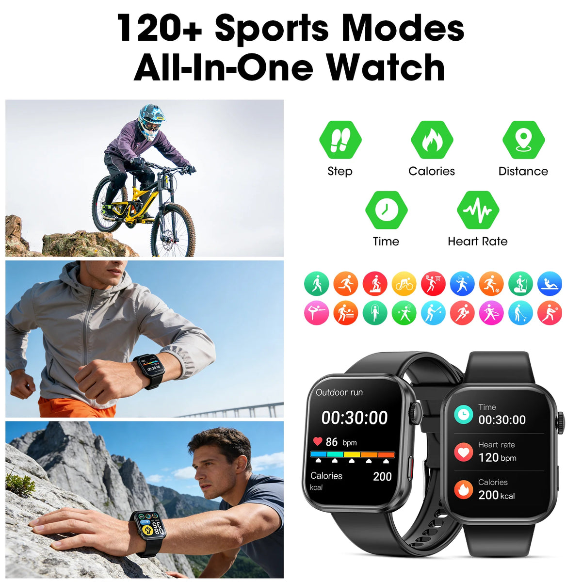 Y2 Smart Watch With Bluetooth Calling Fitness And Health Tracking