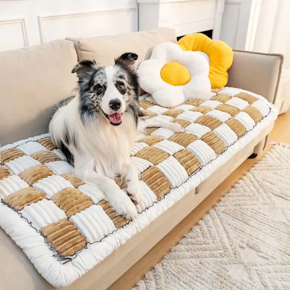 Premium Warm Pet Bed Mat For Car Seat Cover Fleece