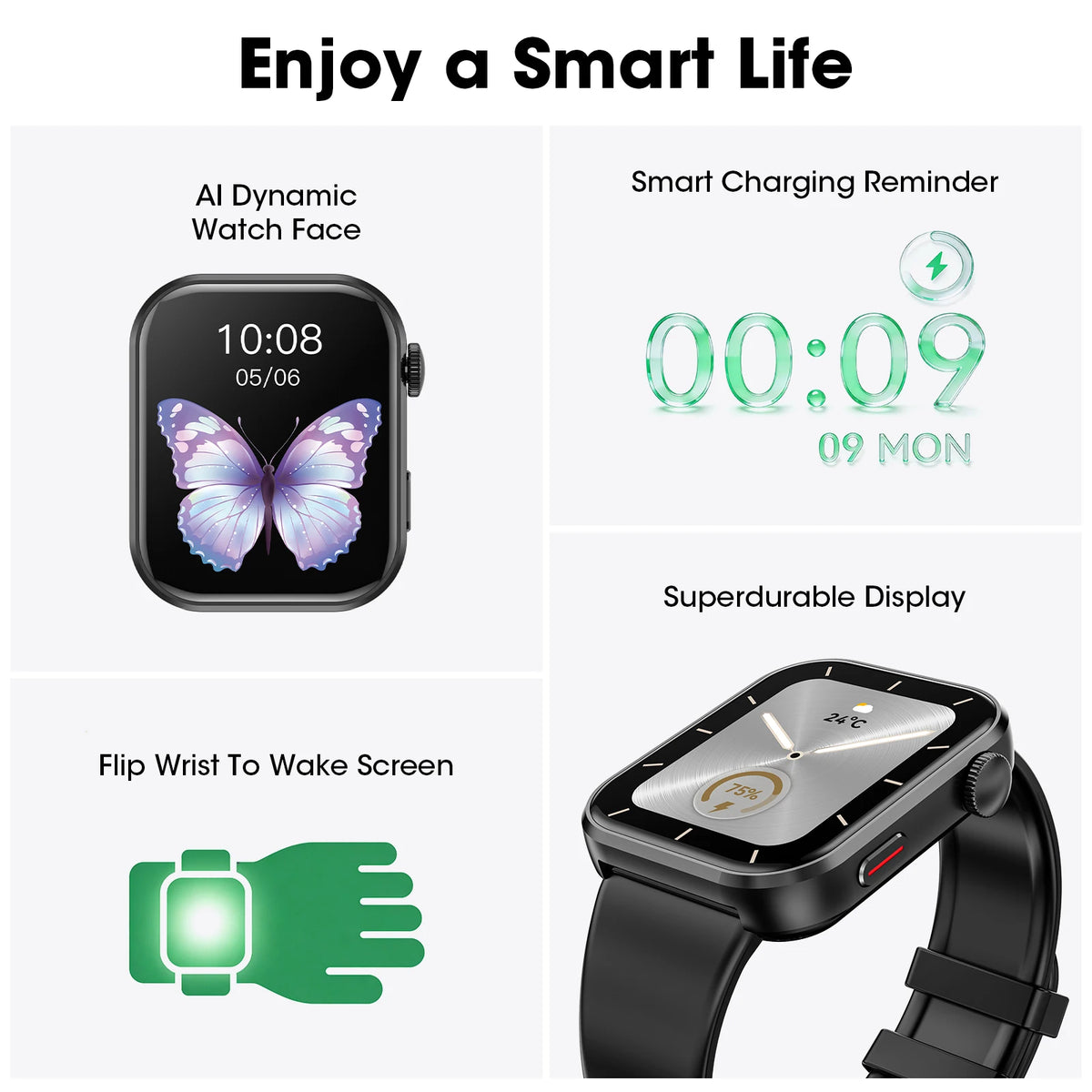 Y2 Smart Watch With Bluetooth Calling Fitness And Health Tracking