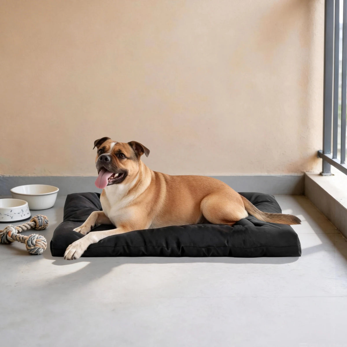 Chew Resistant Waterproof Washable Dog Bed For Tough Chewers