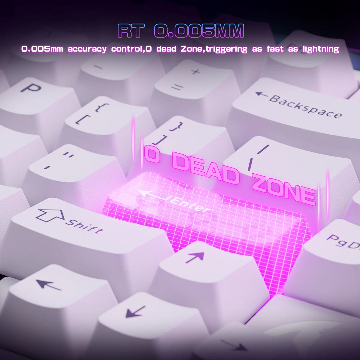 Attack Shark R85HE Hall Effect Rapid Trigger RGB Gaming Keyboard