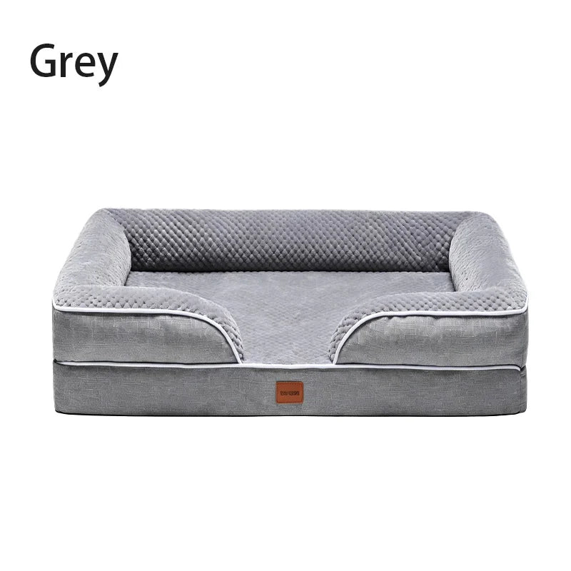 Orthopedic Dog Sofa Bed With Memory Foam And Waterproof Cover