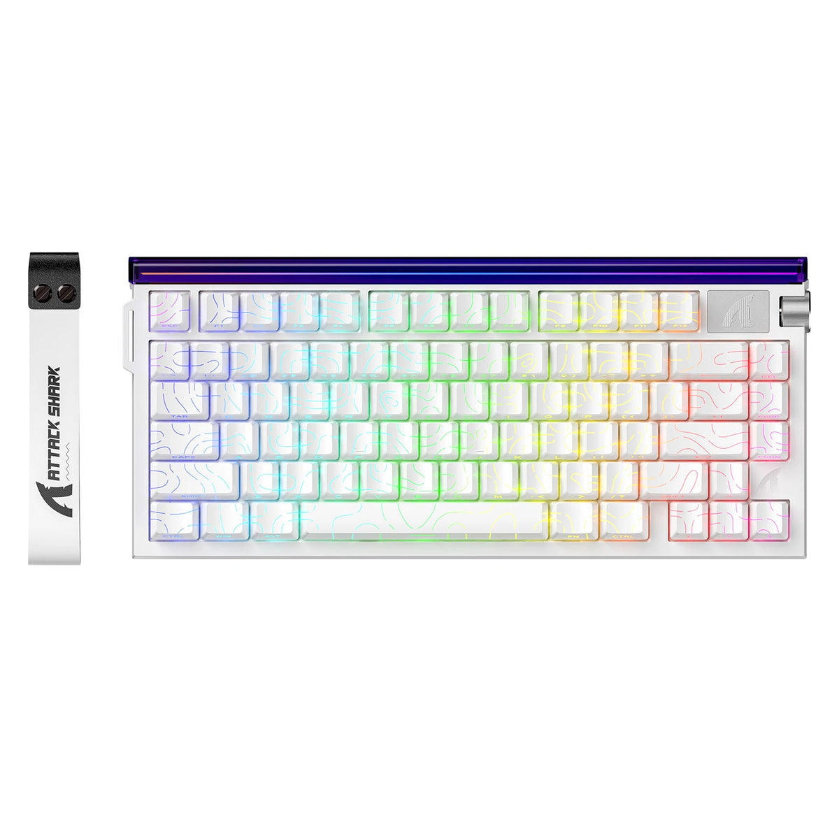 Attack Shark Wired Hall Effect Rapid Trigger Keyboard 8K Polling