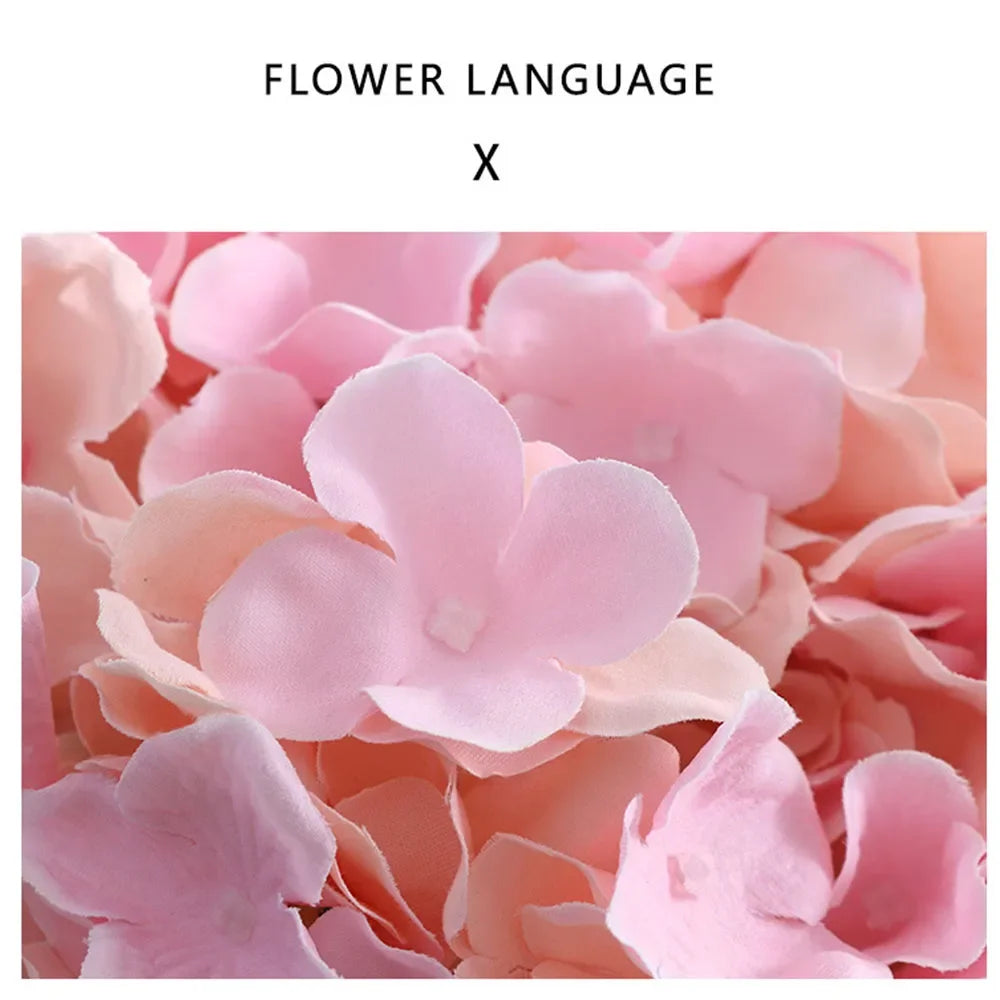 58cm Beautiful Silk Artificial Flowers Hydrangea Flower Bouquet for  2026 Party Wedding Room Table Decoration Floral Arrangement