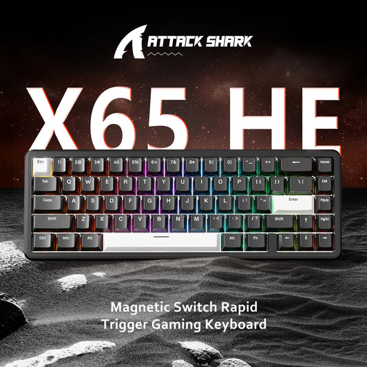 Attack Shark Hall Effect Mechanical Gaming Keyboard