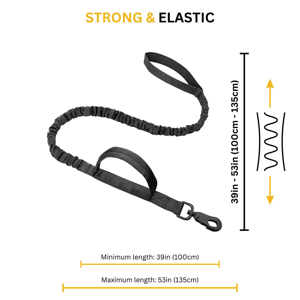 Tactical Dog Harness Leash Set For Training And Walking No Pull