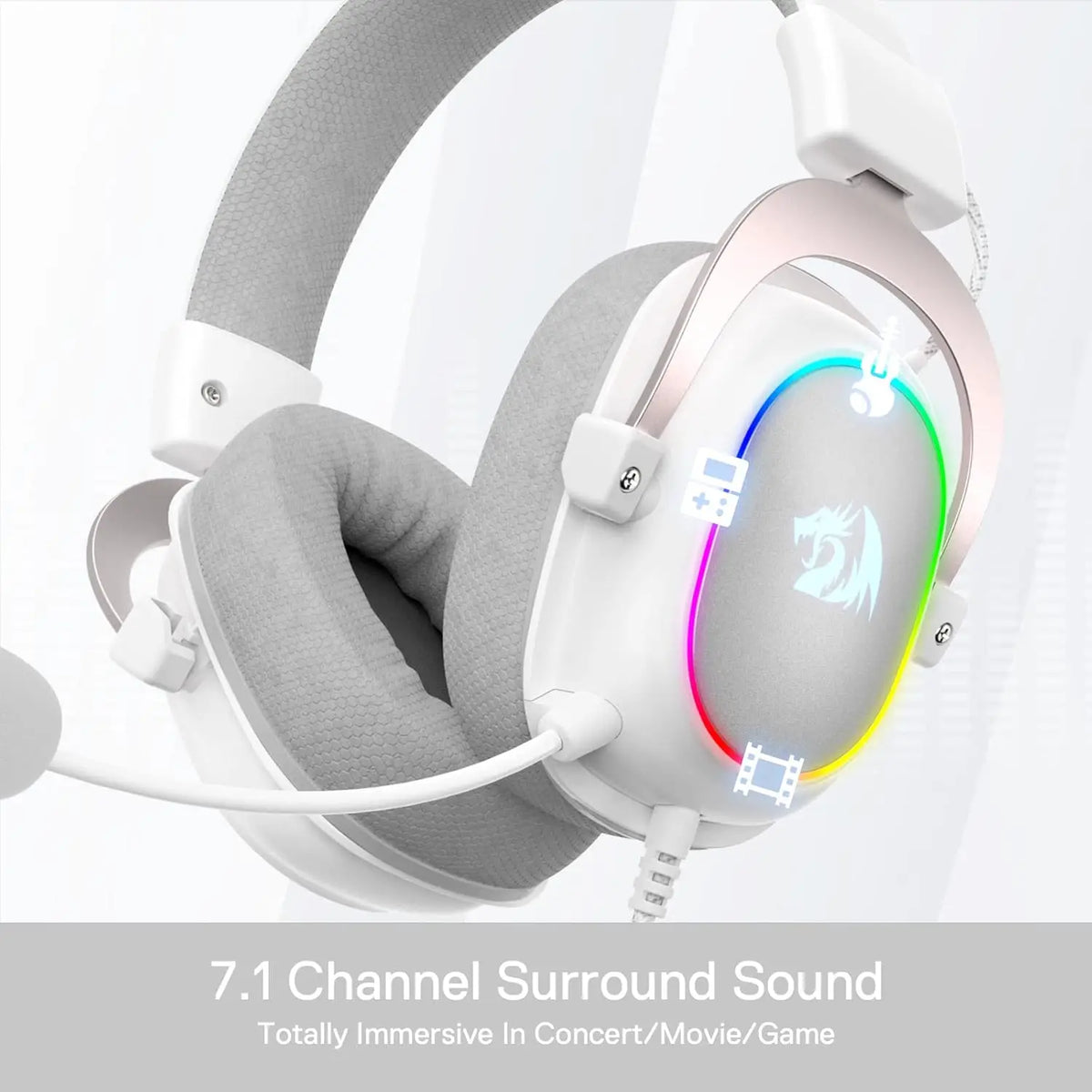 Redragon H510 Zeus X Wired Gaming Headset With 7.1 Surround Sound