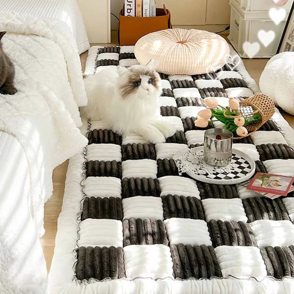 Premium Warm Pet Bed Mat For Car Seat Cover Fleece