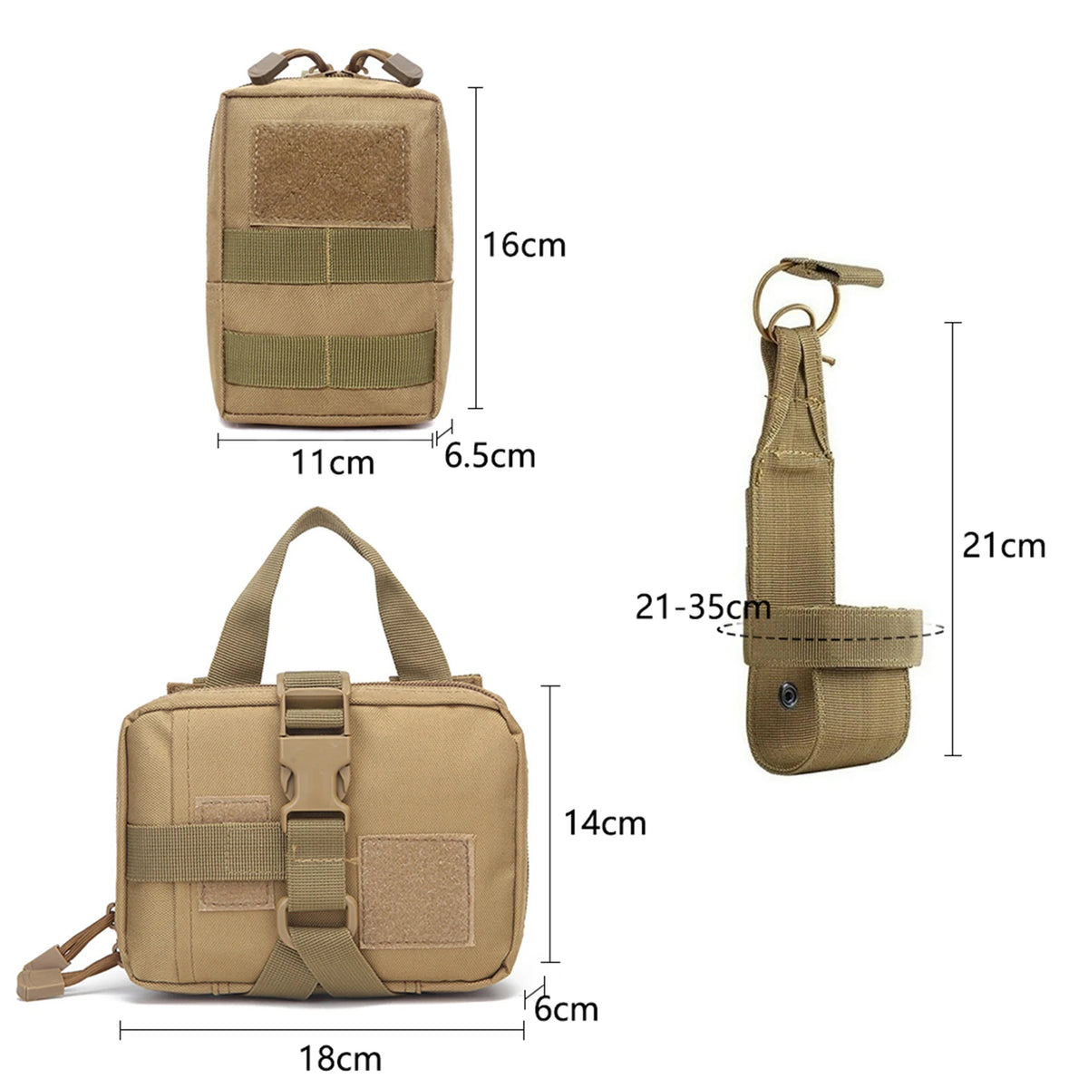 Adjustable Tactical Nylon Dog Harness With Quick Release