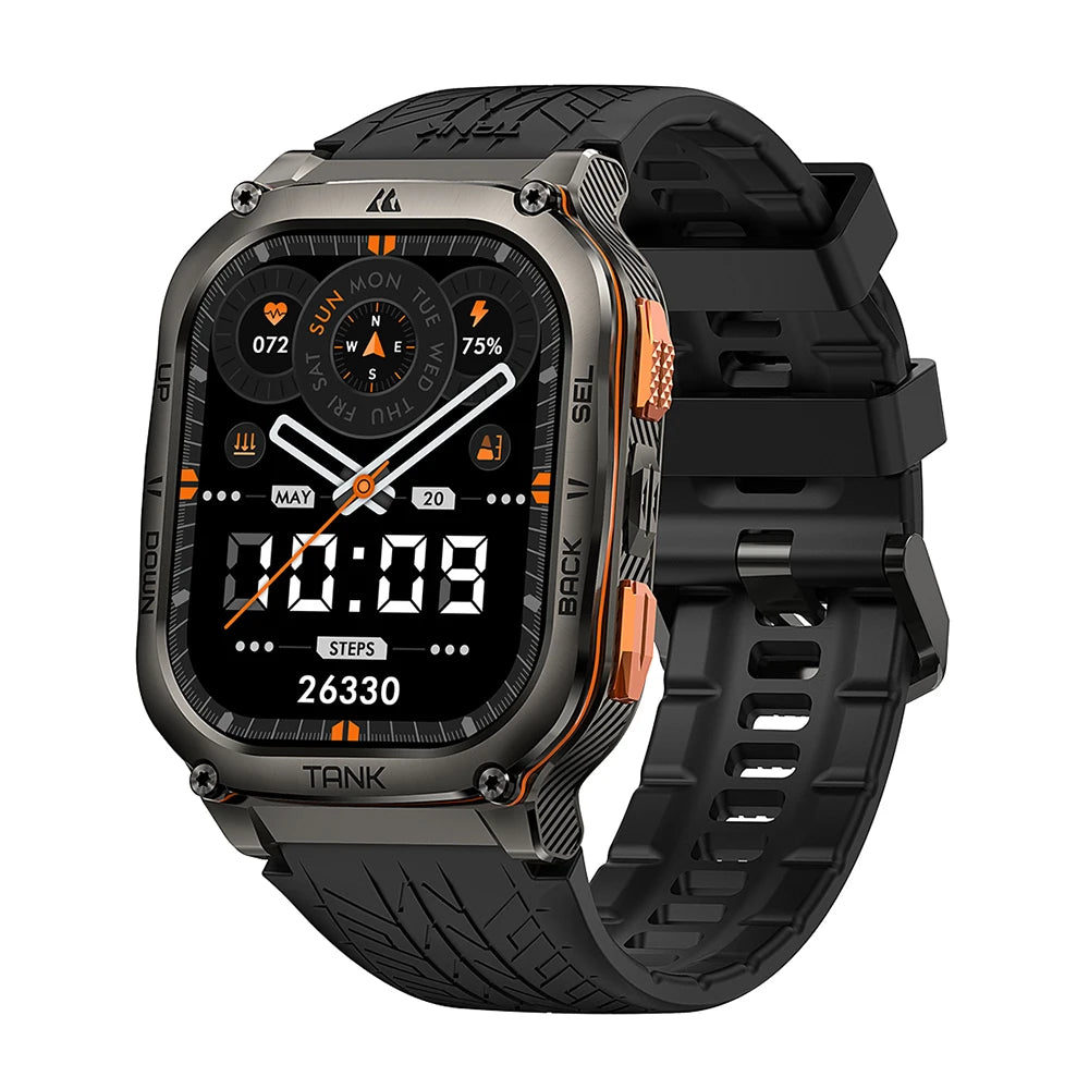 KOSPET Tank M3 Ultra GPS Waterproof Smartwatch With Bluetooth Calling