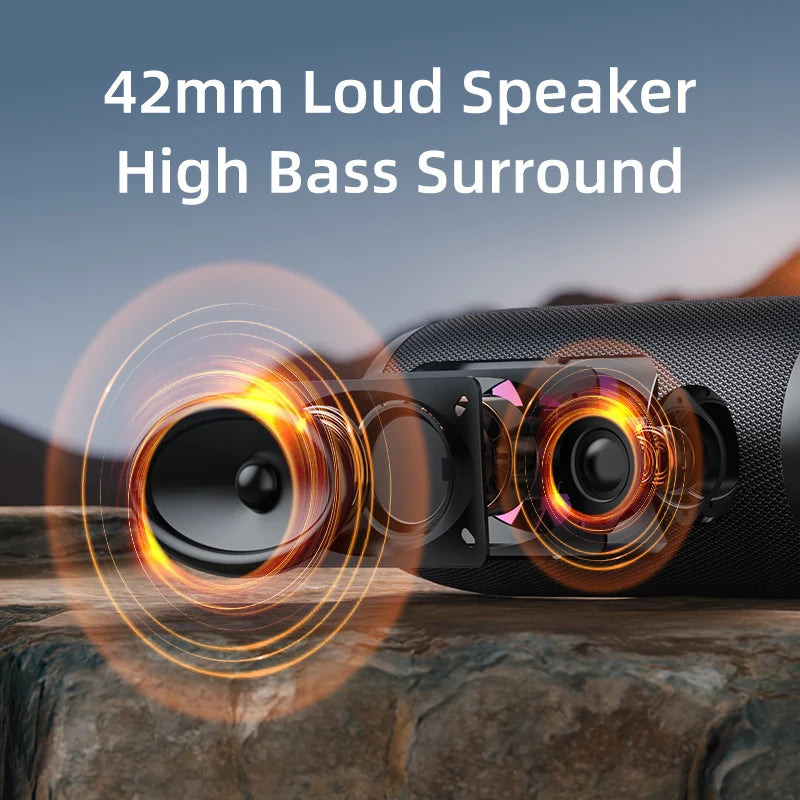 Zealot 50W Portable Bluetooth Speaker IPX6 Waterproof Outdoor