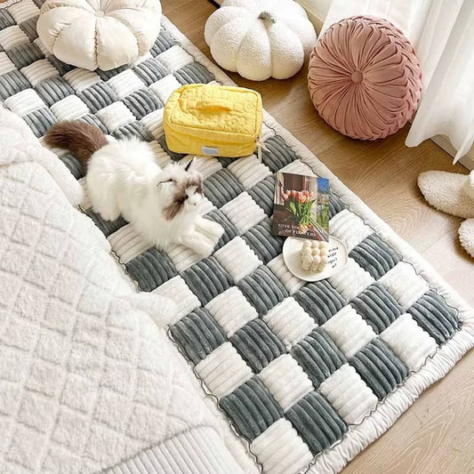 Premium Warm Pet Bed Mat For Car Seat Cover Fleece