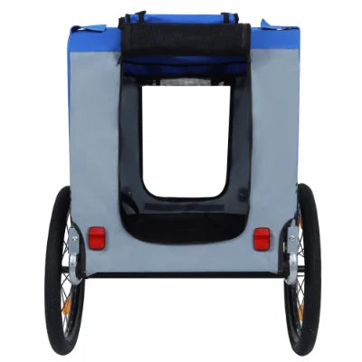 Foldable Dog Bicycle Trailer With Steel Frame for Outdoor Adventures